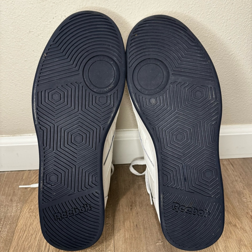 Reebok ASTM F3445-21 White Work Sneakers Leather Steel Toe Lace Up Shoes Mens 13 - Picture 8 of 8